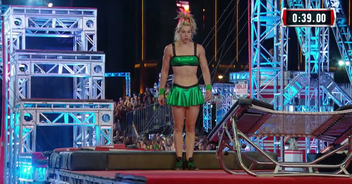 Jessie Graff at the American Ninja Warrior National Finals | PS Fitness