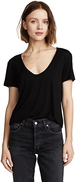 Splendid Women's Scoop Neck Short Sleeve T-Shirt