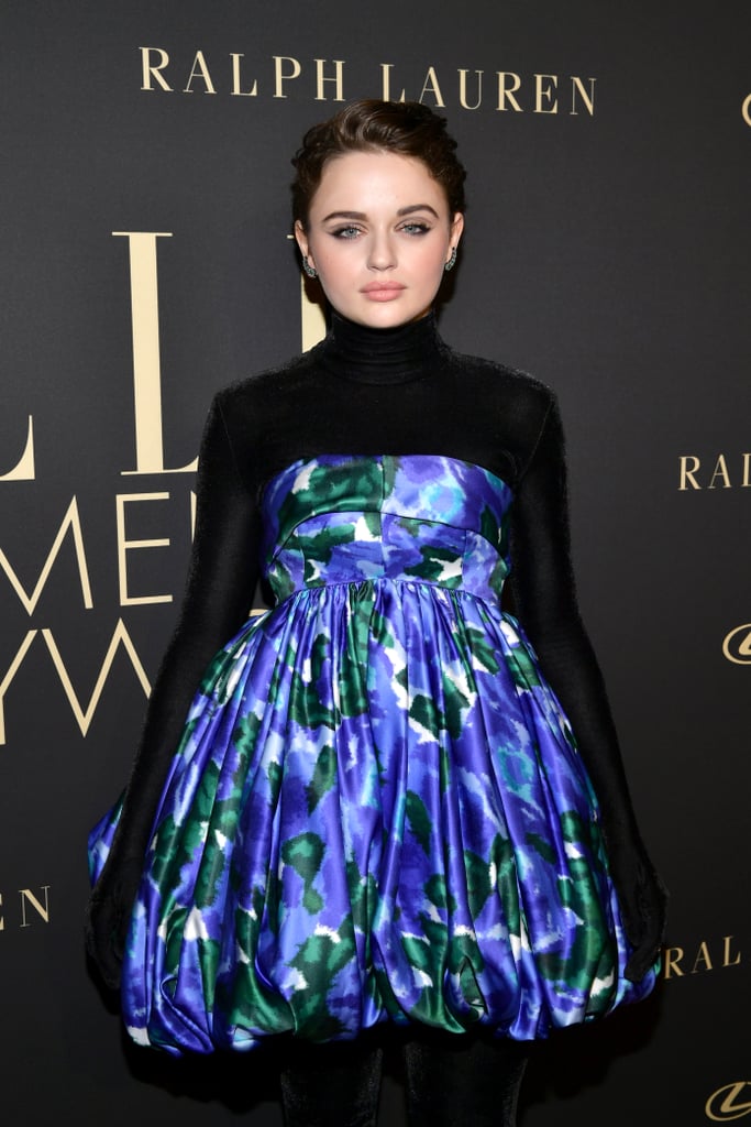 Joey King's Floral Dress at Elle's Women in Hollywood Event