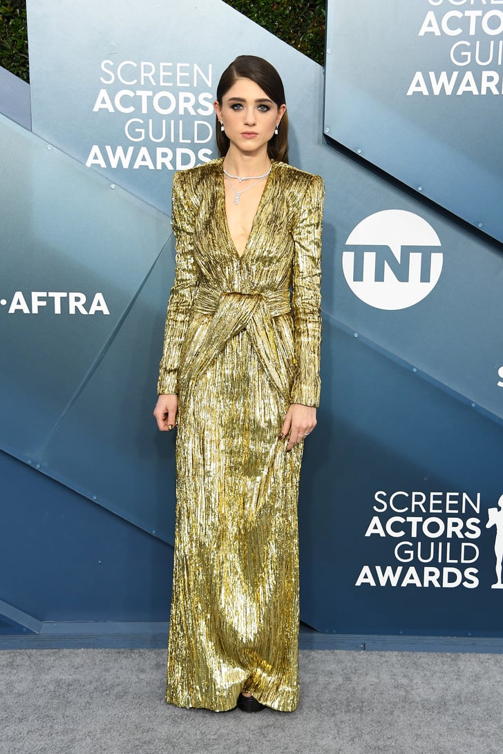 Natalia Dyer at the 2020 SAG Awards | The Best Award Season Red Carpet