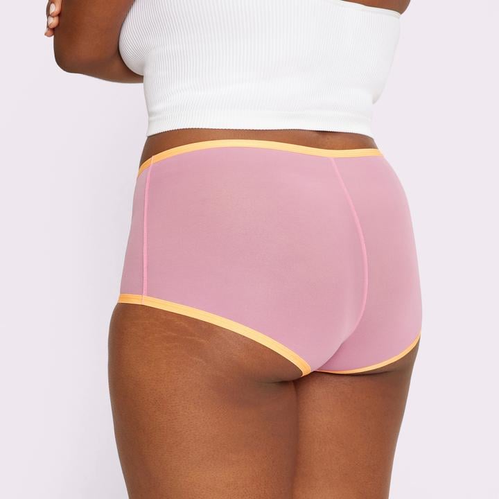 Parade High Rise Boyshort — Silky Mesh