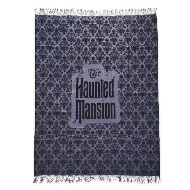 For Chilly Nights: The Haunted Mansion Throw Blanket