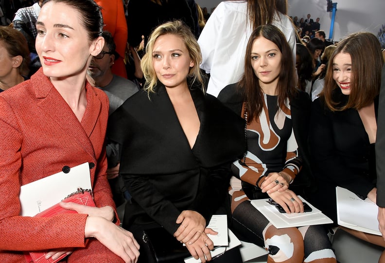 Her Sisters Are Designers, but Elizabeth's Also in the Know — Sitting Front Row at Shows