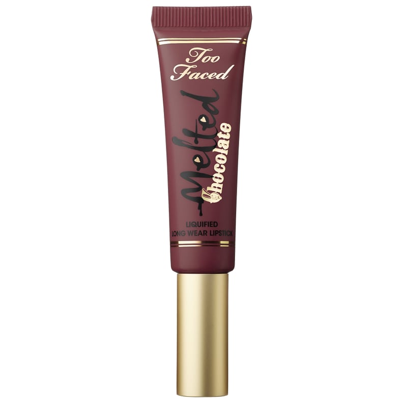 Too Faced Melted Chocolate Lipstick in Chocolate Cherries