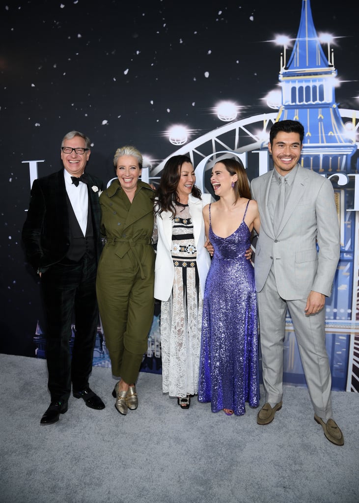 The Cast of Last Christmas at the Premiere