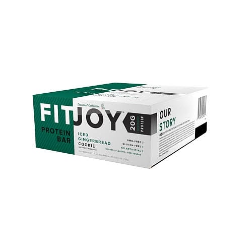 FitJoy Iced Gingerbread Cookie Protein Bar