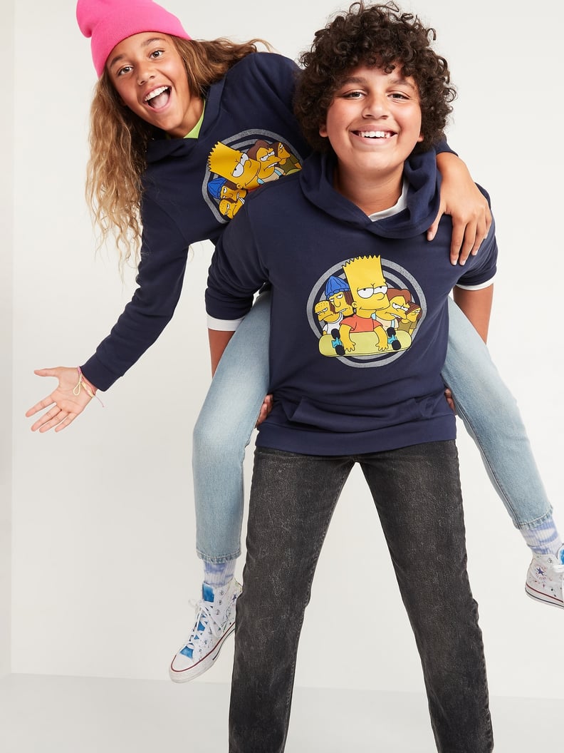 Licenced Pop-Culture Gender-Neutral Pullover Hoodie For Kids