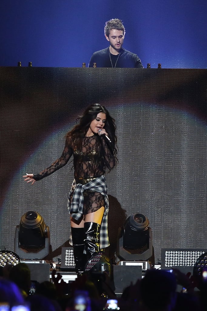 Selena Gomez and Zedd Reunite at Z100's Jingle Ball