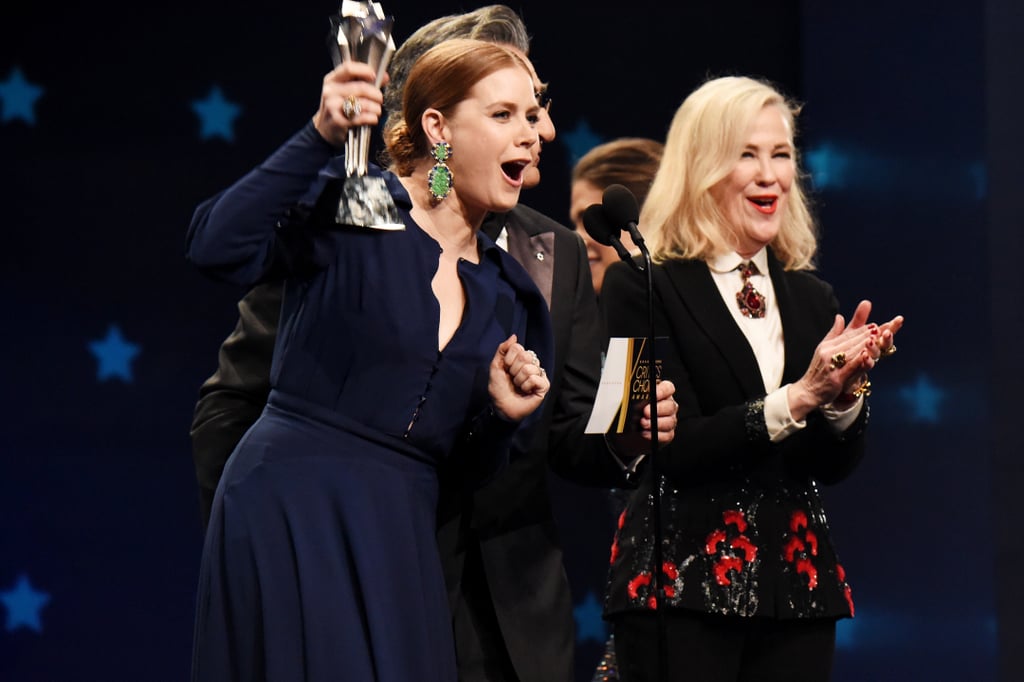 Amy Adams and Patricia Arquette Tie at 2019 Critics' Choice | POPSUGAR