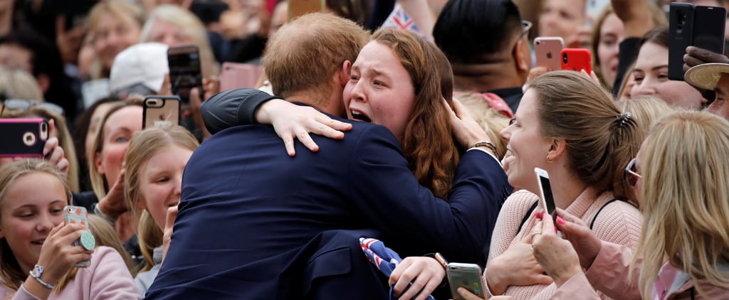 Prince Harry Hugging People