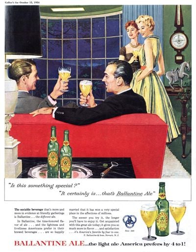 women drinking alcohol ads