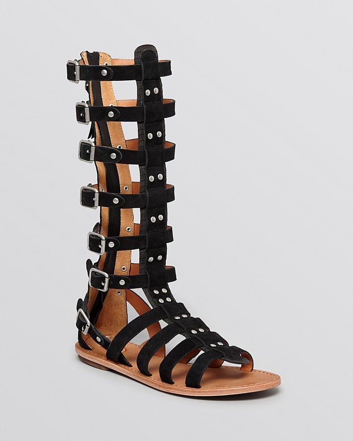 Ash Knee-High Gladiator Sandals