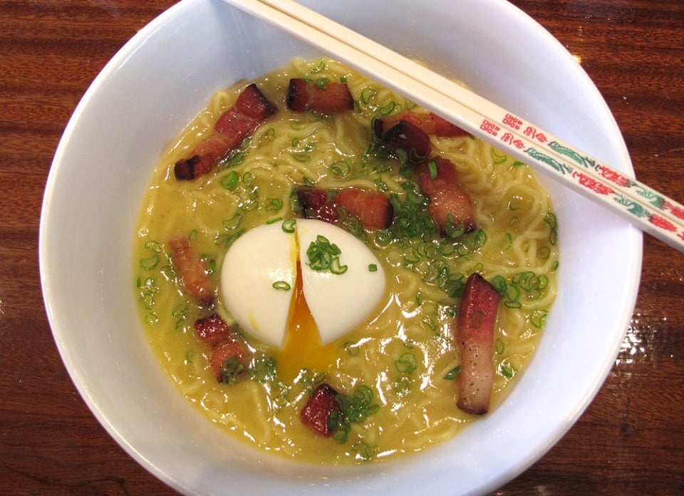 Breakfast Ramen, Talde, New York