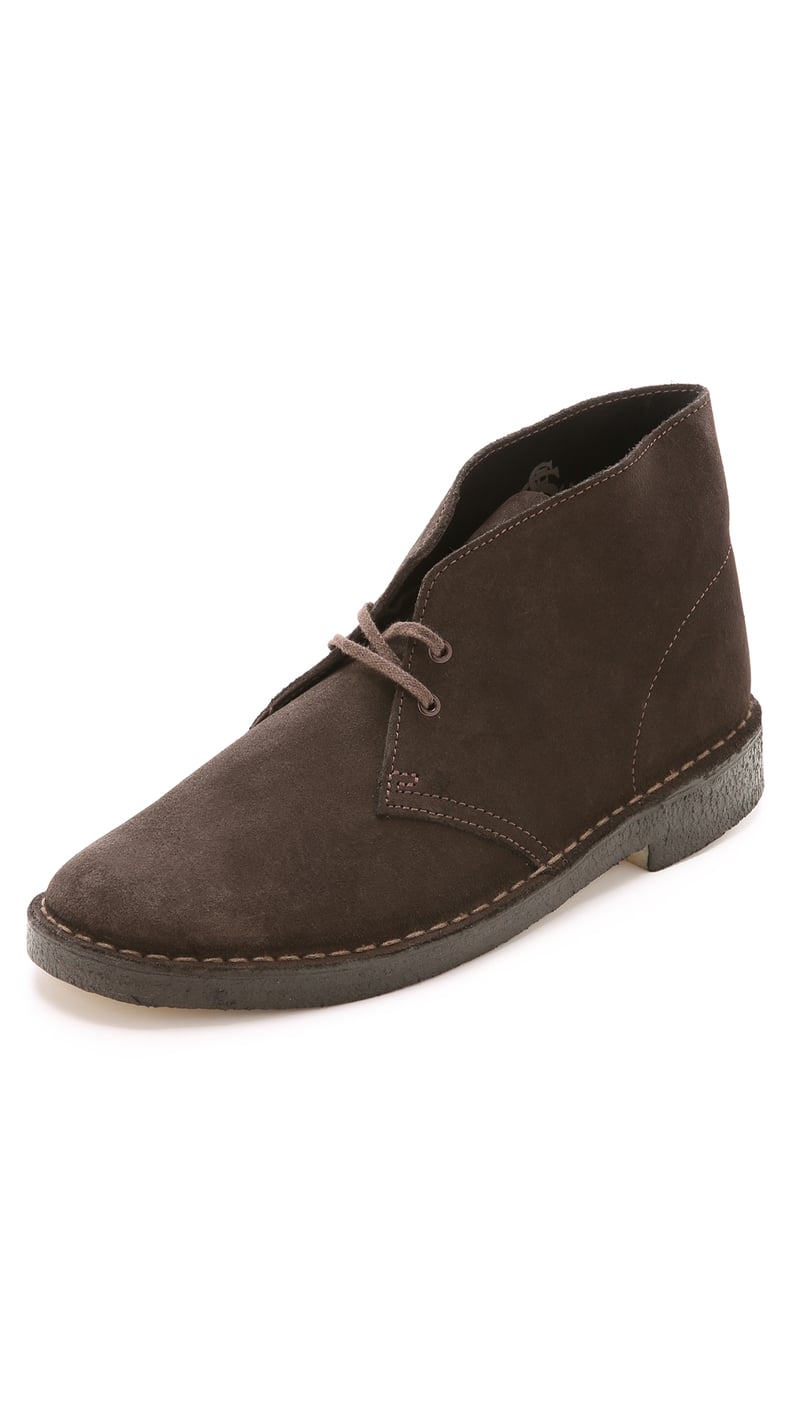 Great Everyday Boots: Clarks Suede Desert Boots