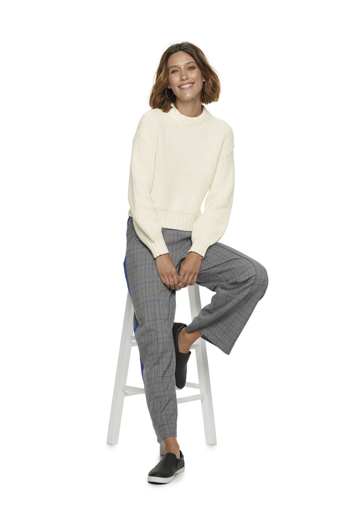 Crewneck Sweater in Pristine ($37, originally $50)