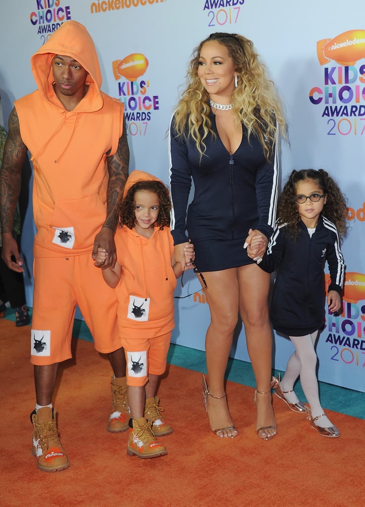 Mariah Carey and Nick Cannon Family 2017 Kids' Choice Awards POPSUGAR