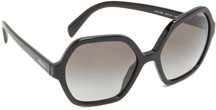 Prada Angular Oversized Sunglasses ($285)