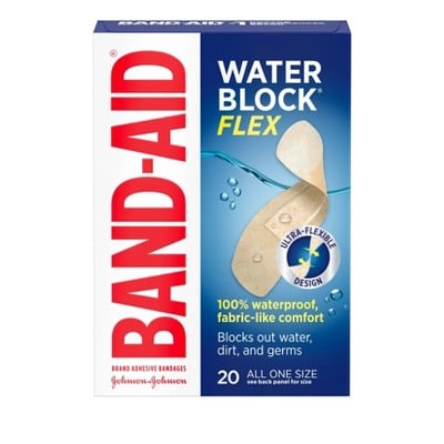 Band-Aid Water Block Adhesive Bandages