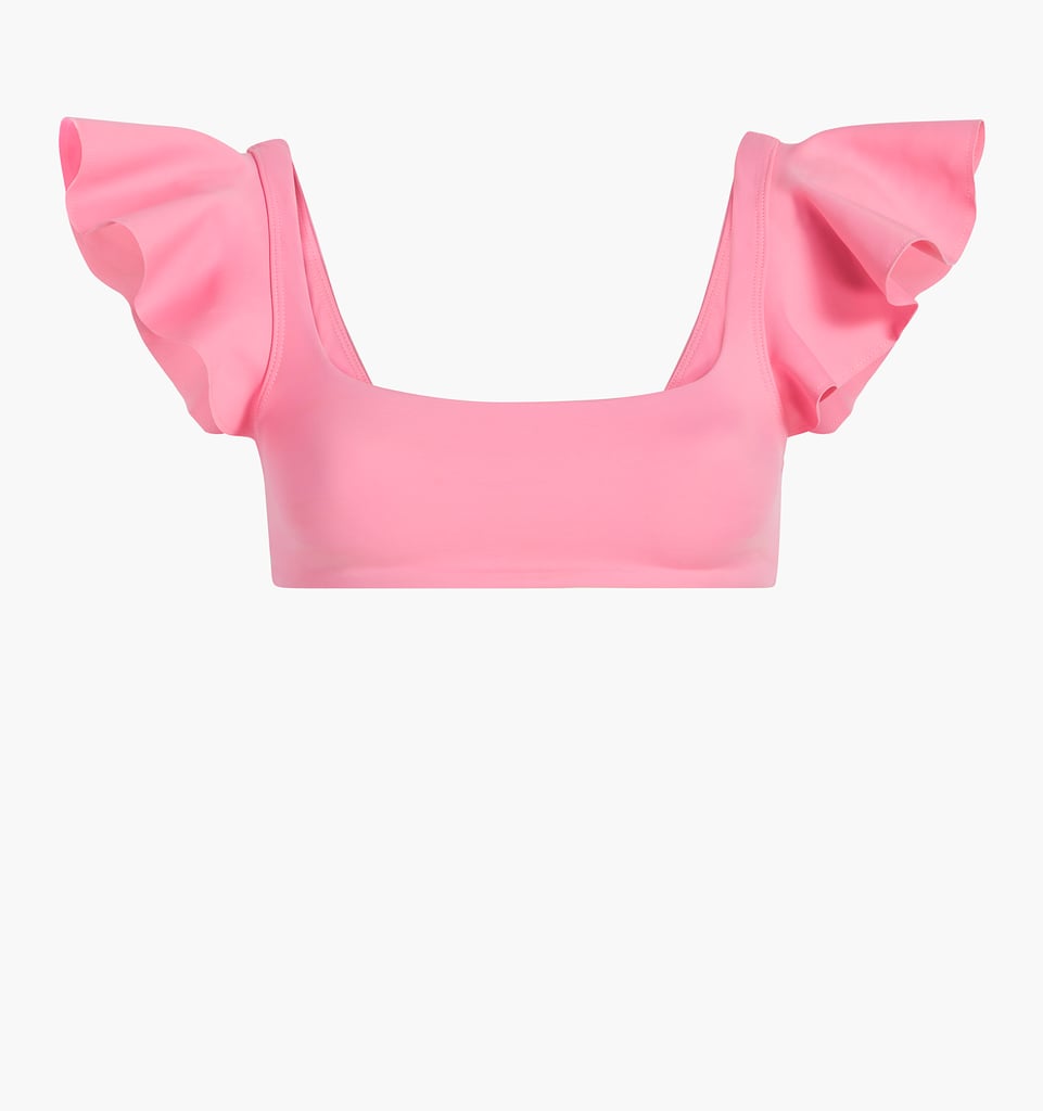 The Isla Swim Top in Petal Pink