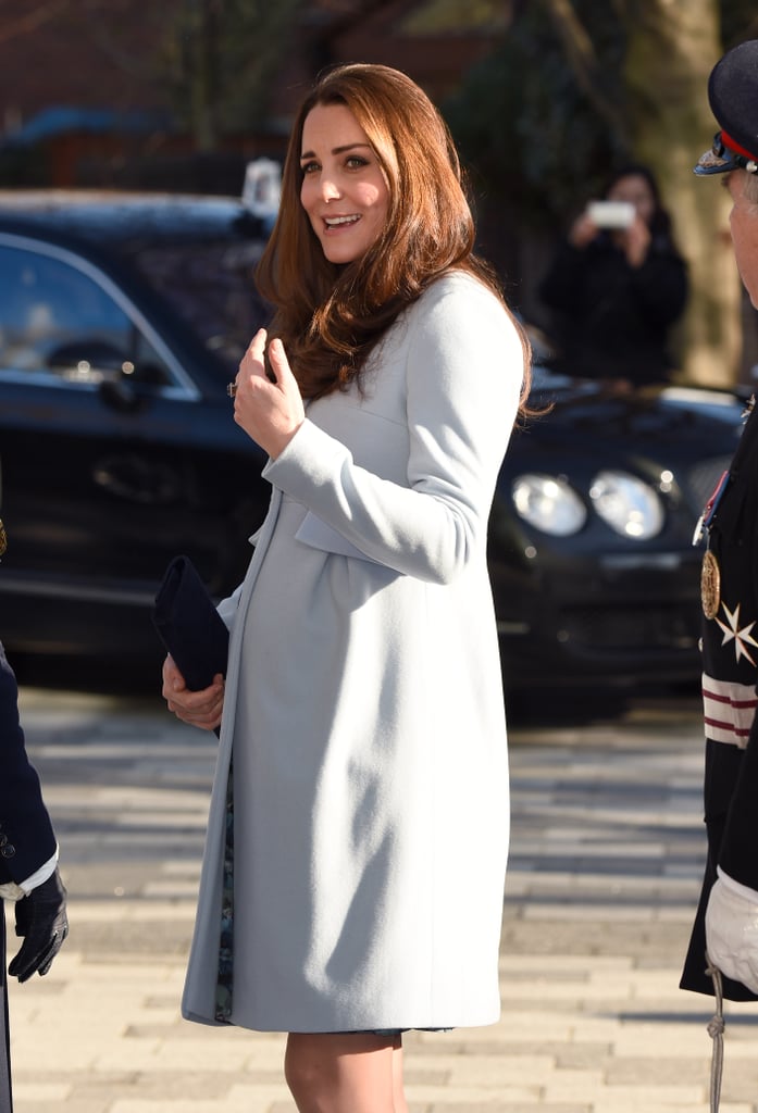 Kate Middleton Pregnant at the Kensington Leisure Center