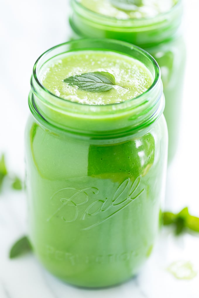 Minty Avocado Smoothie