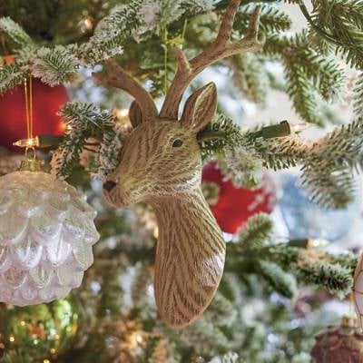 Deer Head Ornaments