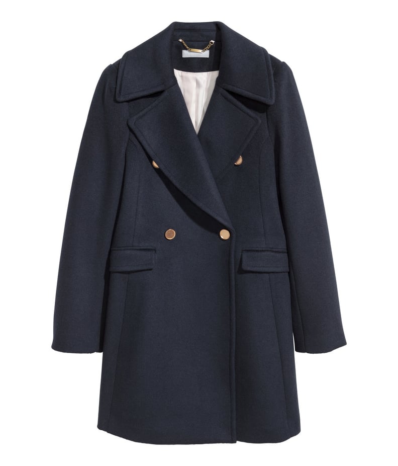 H&M Double-Breasted Coat