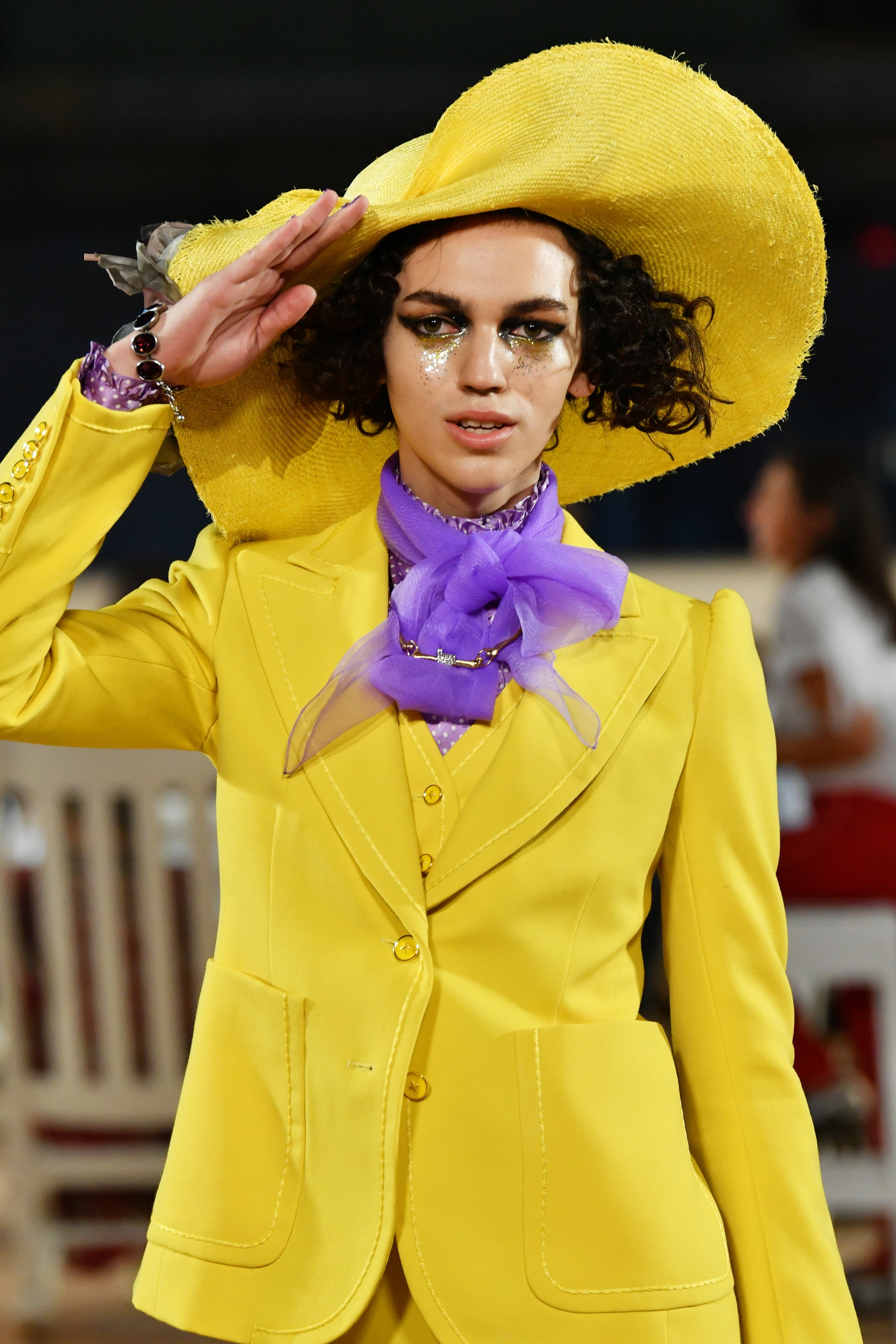 Fashion, Shopping & Style, Butterfly Sunglasses! Loofah Dresses! Cowboy  Hats! Marc Jacobs's Spring Runway Had It All