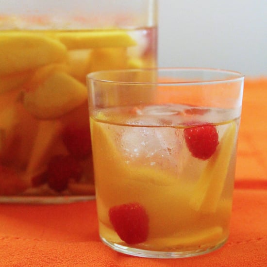 Mango-Orange White Sangria