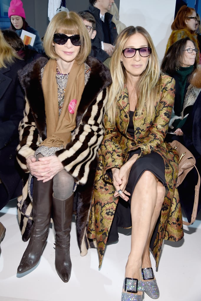 Raf had a wonderful front-row turnout including Sarah Jessica Parker, Anna Wintour, Millie Bobby Brown, A$AP Rocky, Julianne Moore, Naomie Harris, and Gwyneth Paltrow.