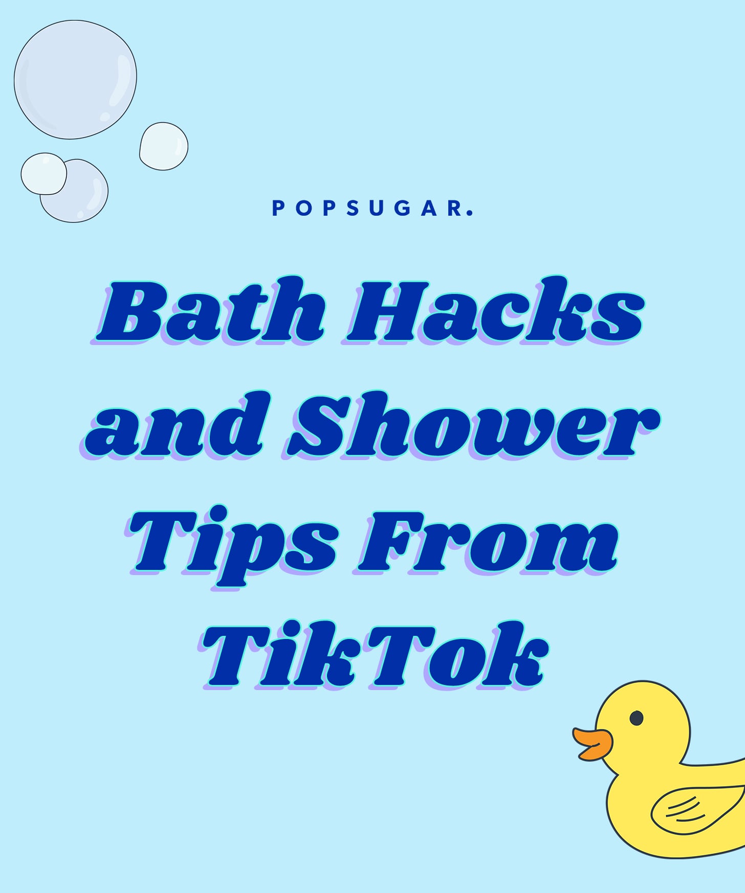 12 Tiktok Bath Hacks And Shower Tips Popsugar Beauty Of course, a long soak won't solve all your problems, but it'll at least put them off make them. 12 tiktok bath hacks and shower tips