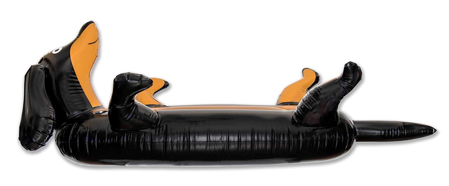 Dachshund inflatable cheap pool float