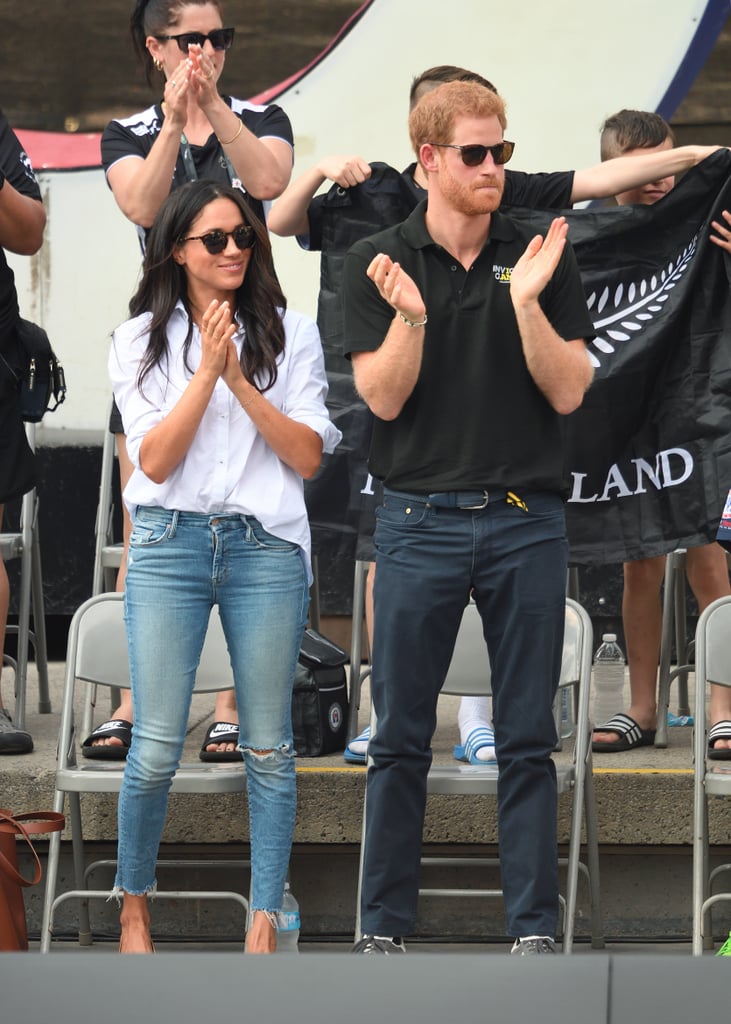 Yes, Meghan Markle's "Husband Shirt" Was an Engagement Hint