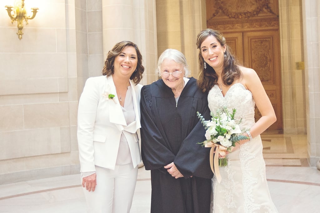 Same Sex San Francisco City Hall Wedding Popsugar Love Sex