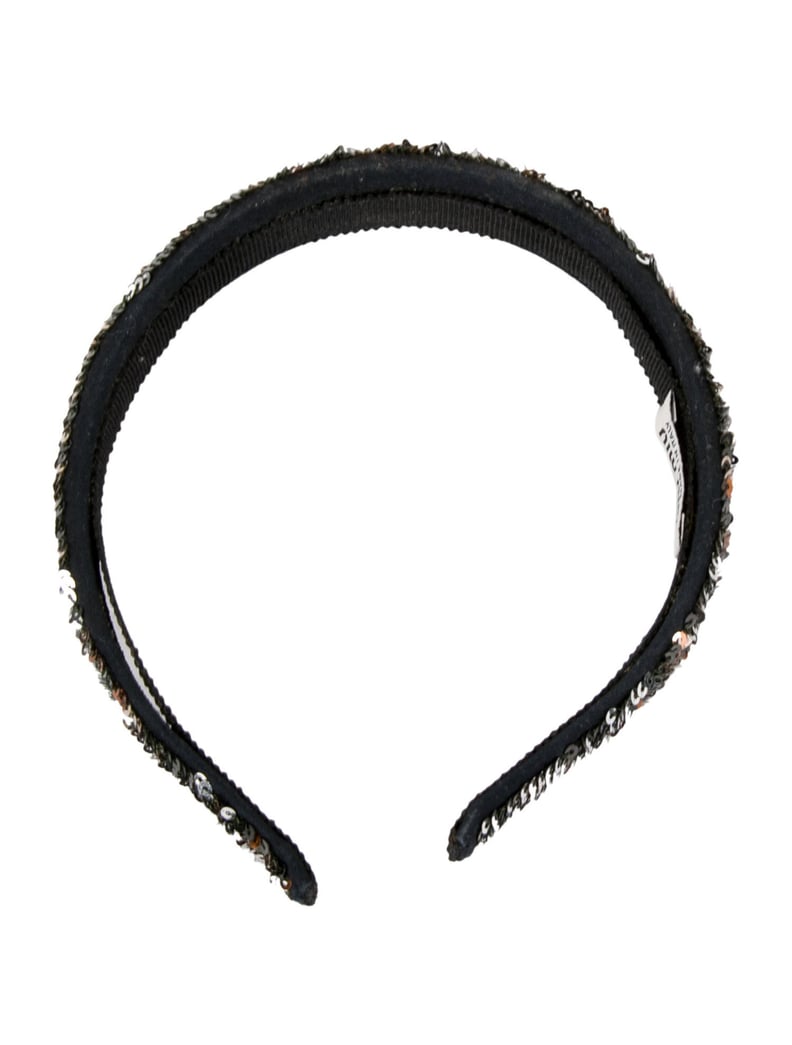 Miu Miu Sequined Woven Headband