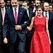 Queen Letizia's Carolina Herrera Red Dress June 2017