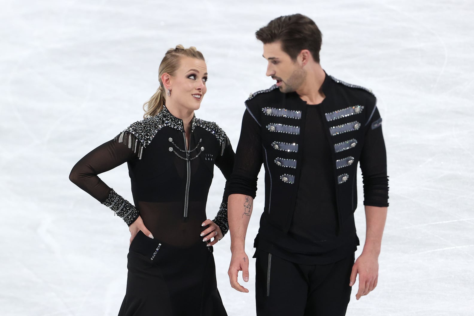 Madison Hubbell, Zach Donohue Win Olympic Ice Dance Bronze POPSUGAR