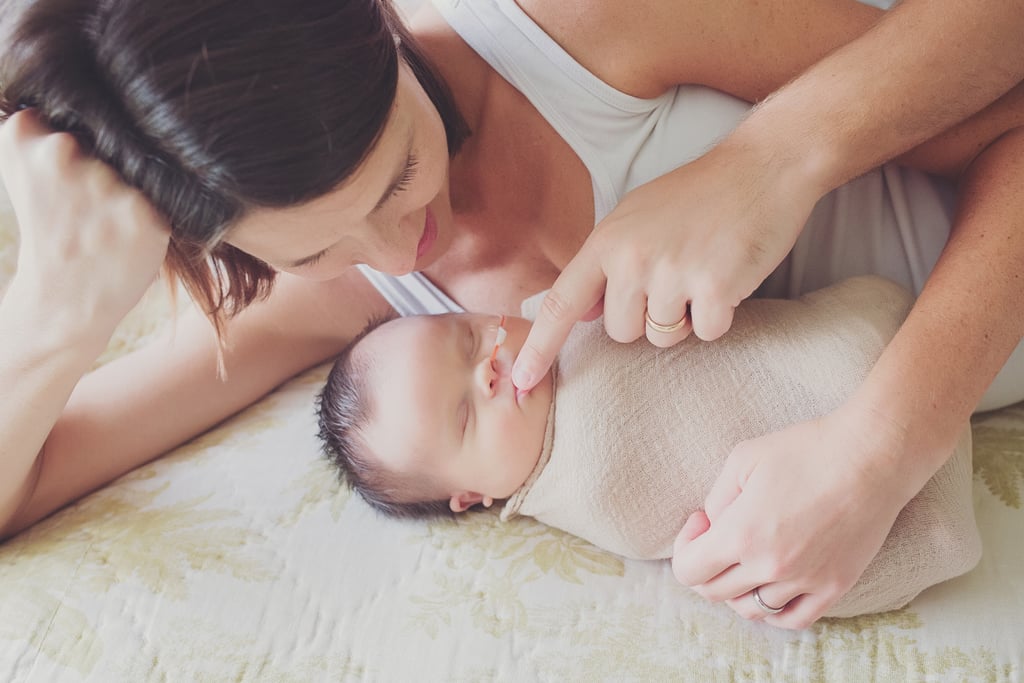 Newborn With Inoperable Tumor in Family Photos