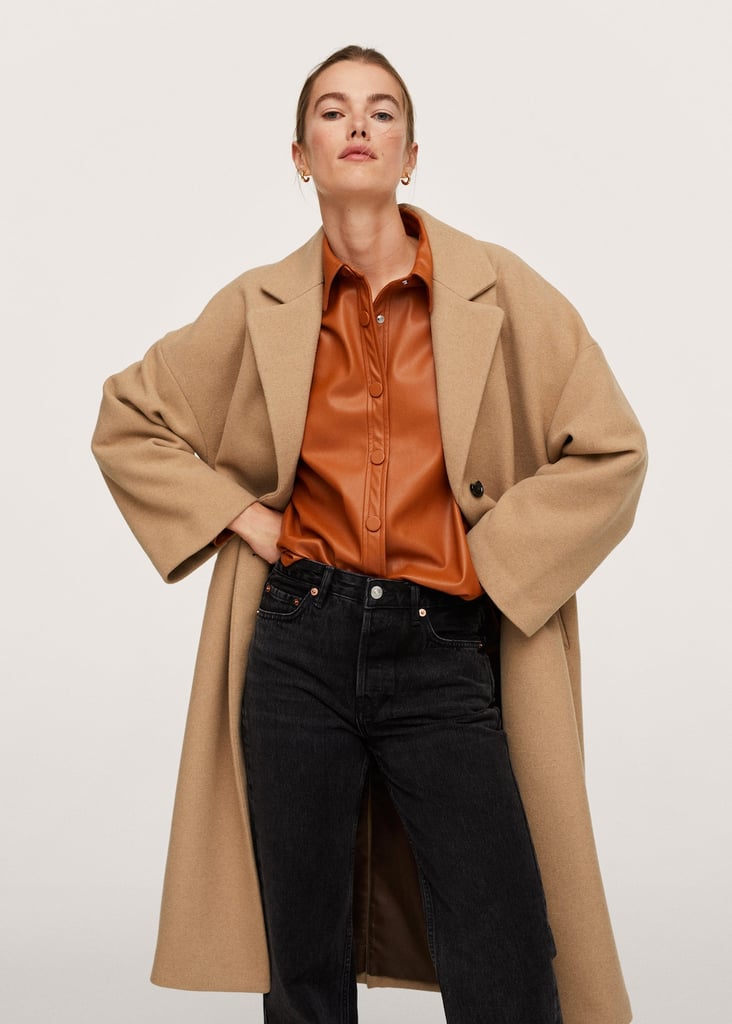 A Timeless Cold-Weather Favorite: Mango Oversize Wool Coat