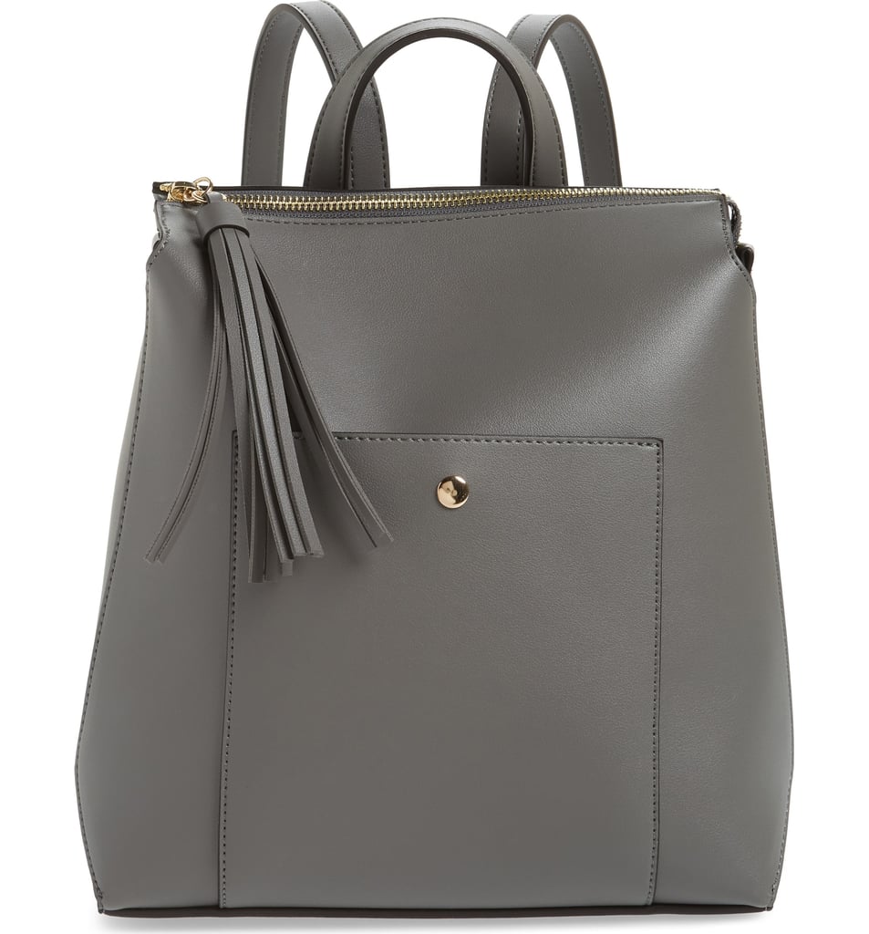 Sole Society Fluri Faux Leather Backpack