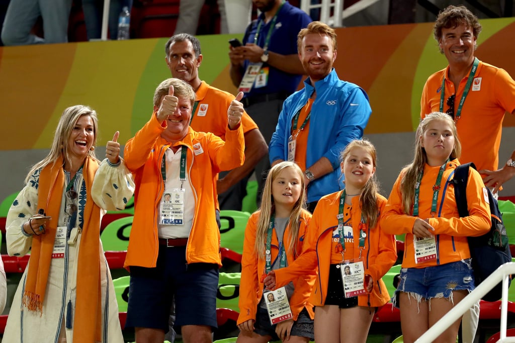 Queen Maxima's Vita Kin Dress at the Olympics August 2016