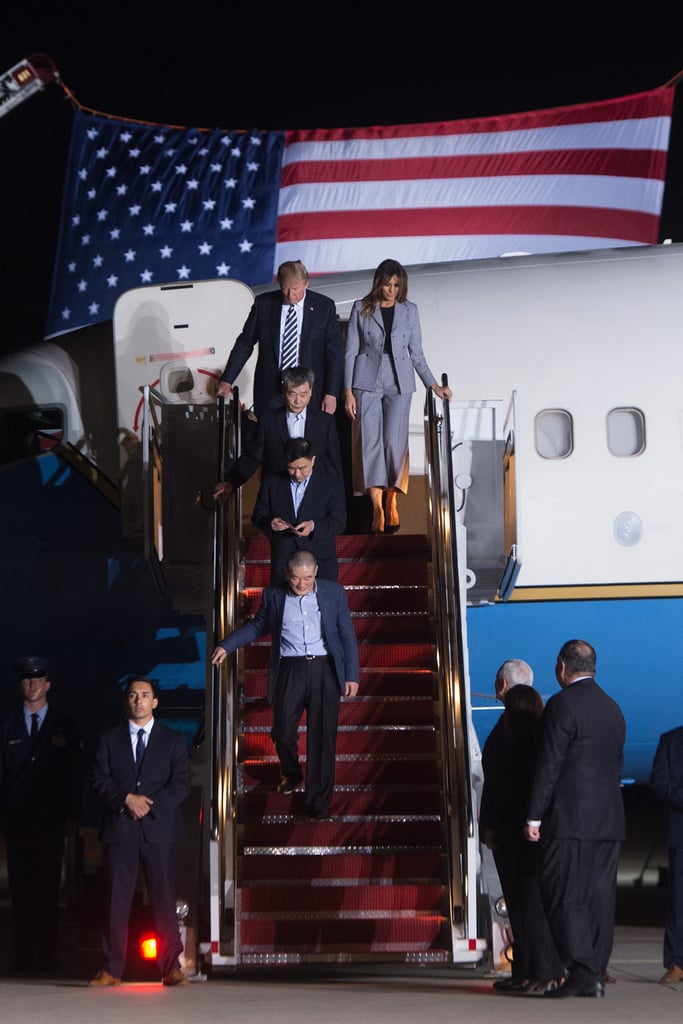 Melania Trump Dior Houndstooth Suit