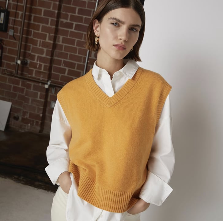 Best Cashmere Sweater Vest For Women Everlane The Cashmere Vest Best