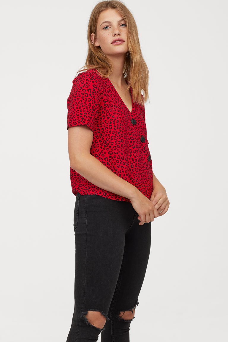 H M V neck Blouse 50 Work Tops So Good Getting Ready Will Be
