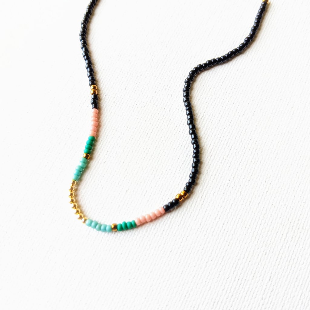 Moon & Milk Ayaan Beaded Choker Necklace