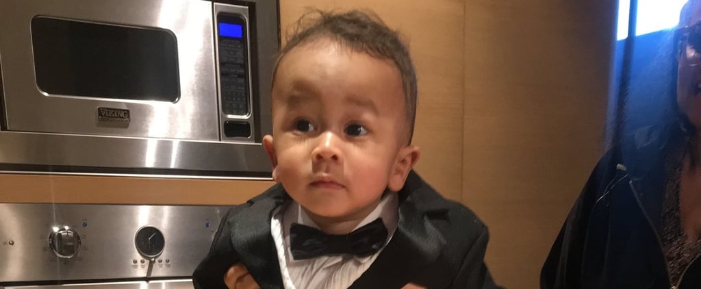 Chrissy Teigen Tweets Pictures of Her Son Miles in Tuxedos