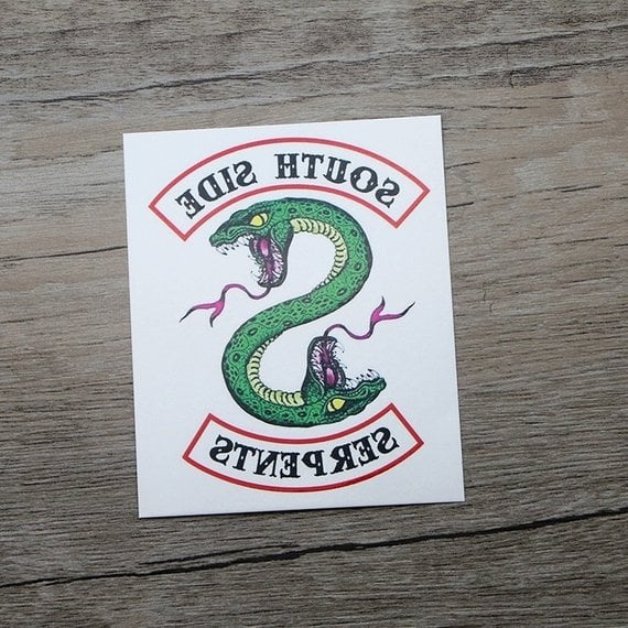 Southside Serpents Temporary Tattoos