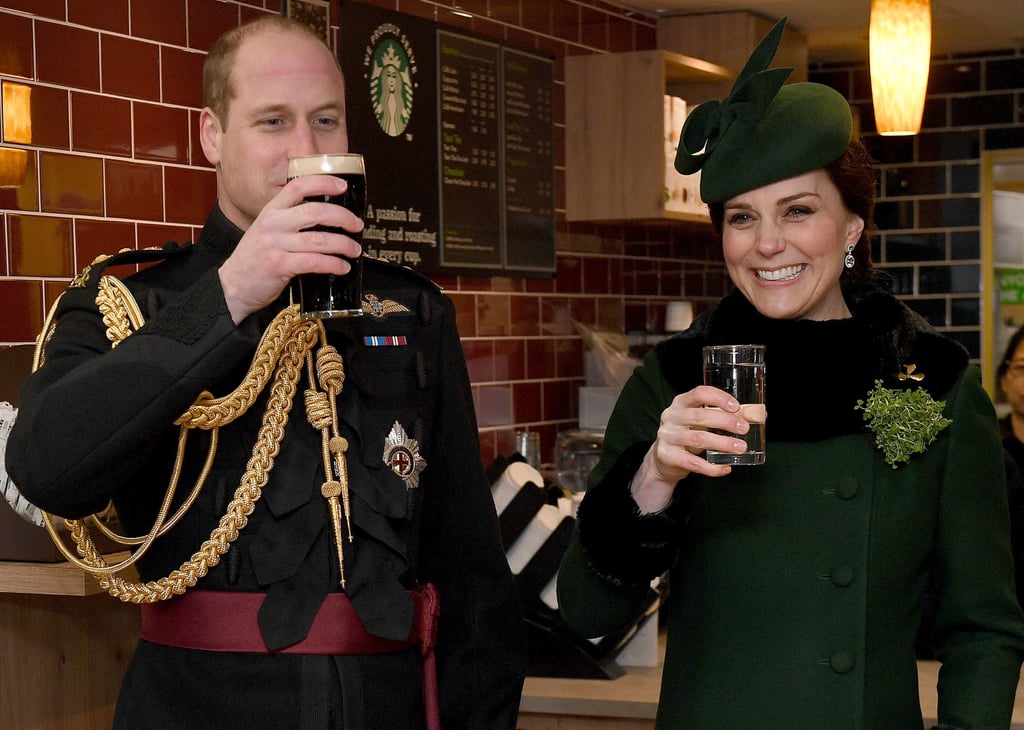 William and Kate Said "Cheers" on St. Patrick's Day