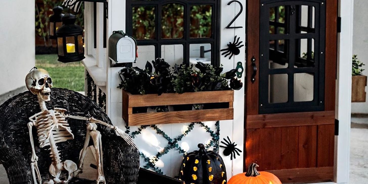 Kids' Playhouses Decorated For Halloween | POPSUGAR Family