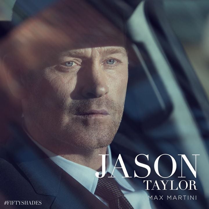 Max Martini plays Christian's bodyguard, Jason Taylor.